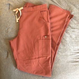 FIGS Mauve Yola Skinny Scrub Pants